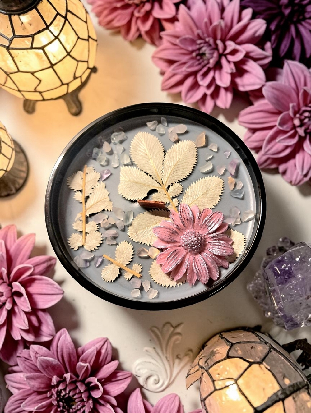 Hand Crafted , Wicked Worthy Wax, Soul Sunflower 16 oz candle